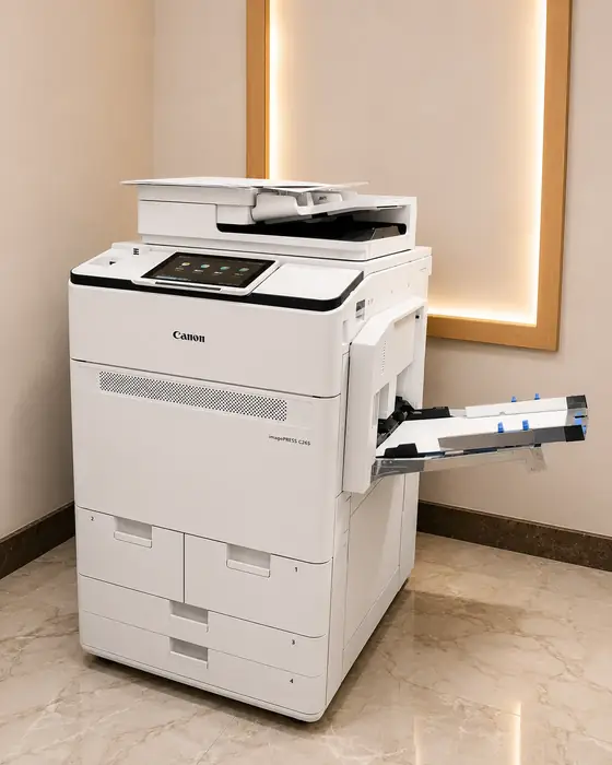 Premium Photos printing machine